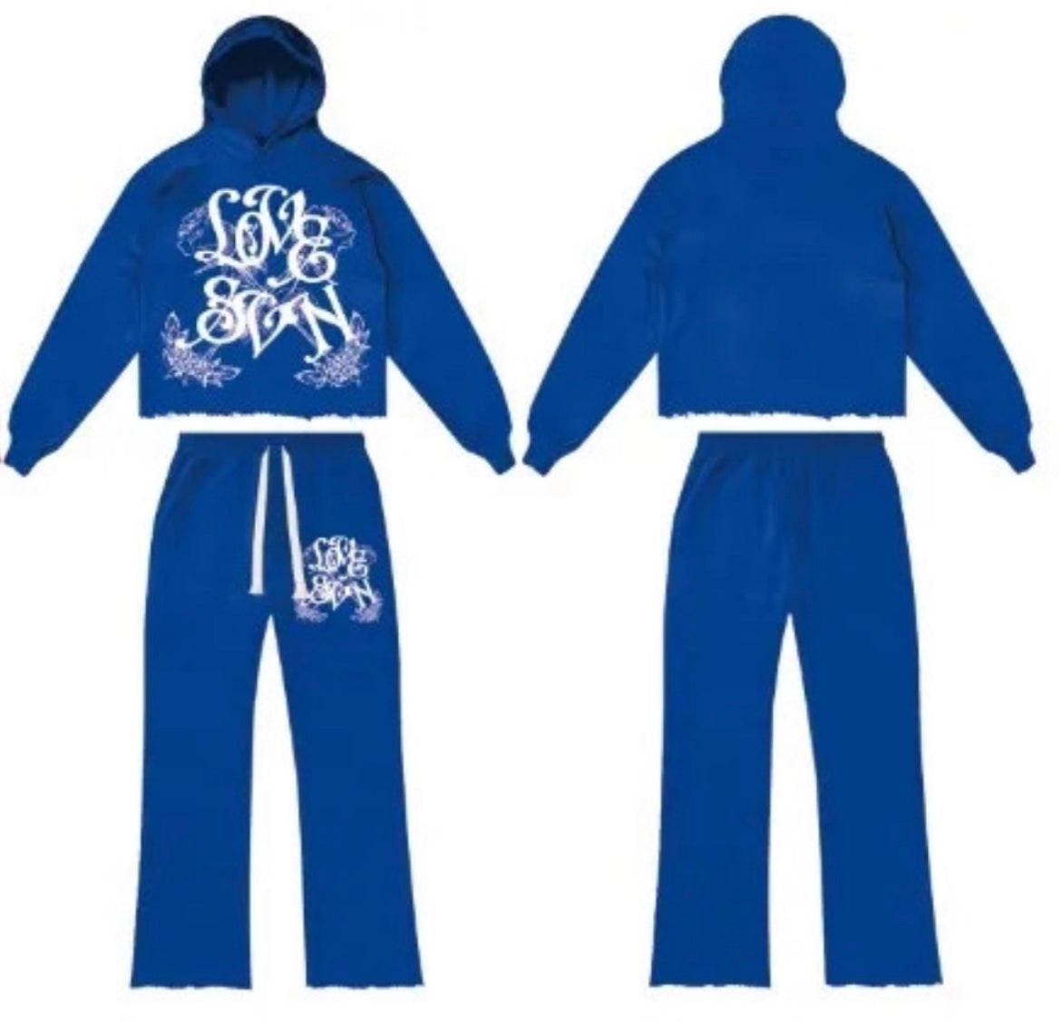 “ LOVESVN “ Stacked Sweatsuit